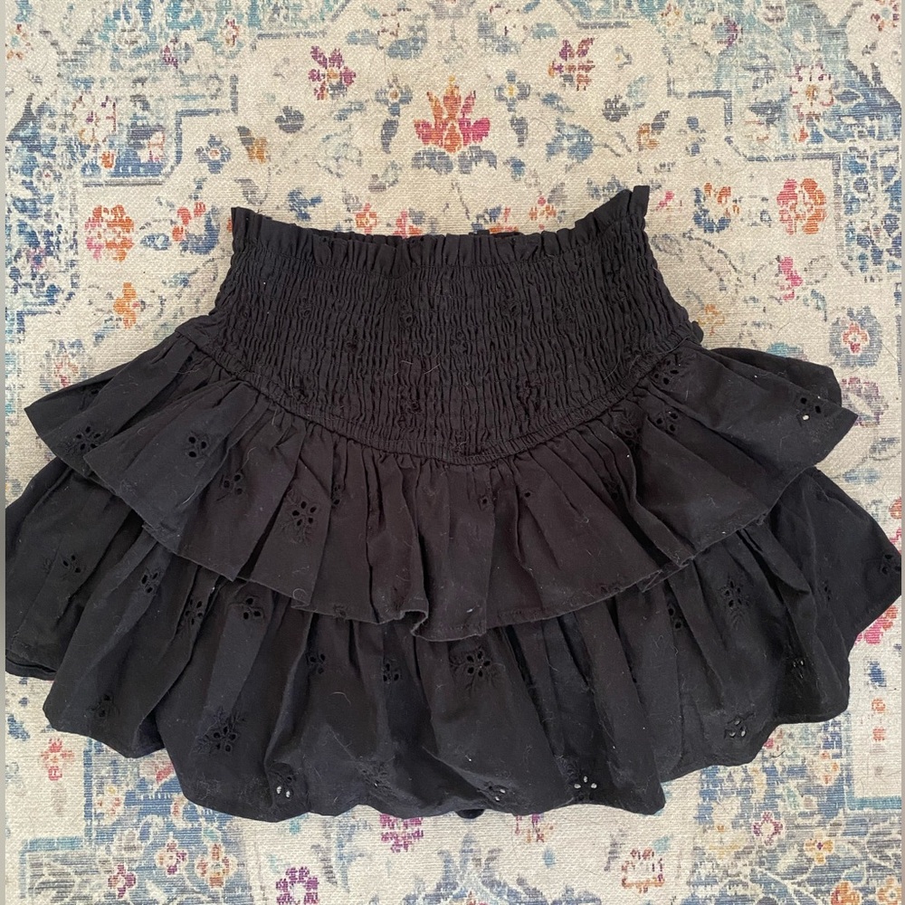 Black Miou Muse skirt